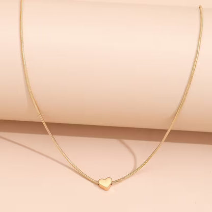 Minimal Herz Halskette