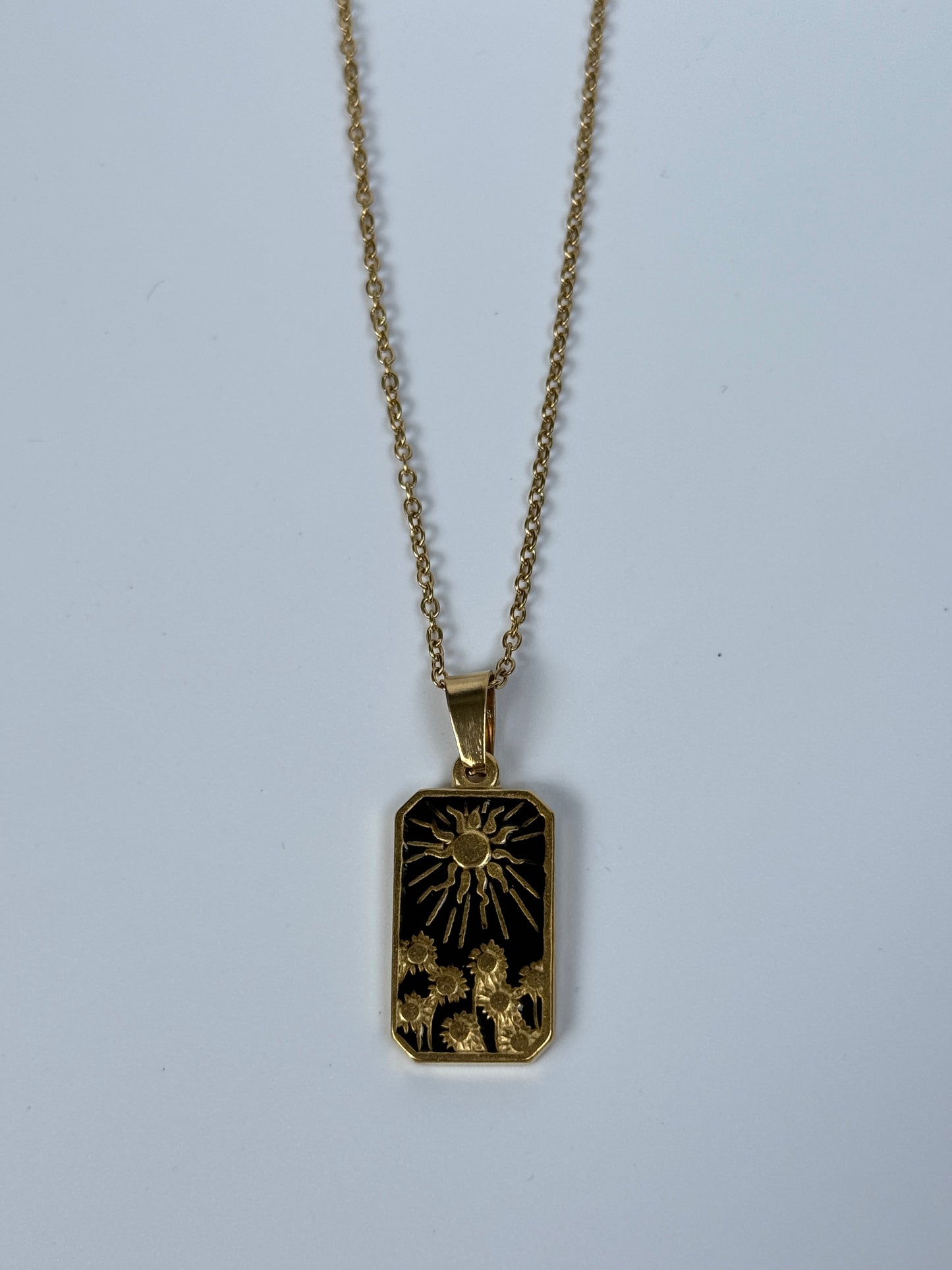 Minimalistische Edelstahl-Halskette – Wasserfest & Allergiefrei – Vergoldet – Geschenk für Frauen