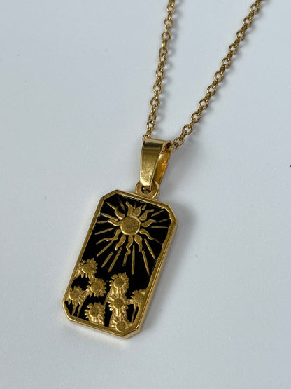 Minimalistische Edelstahl-Halskette – Wasserfest & Allergiefrei – Vergoldet – Geschenk für Frauen