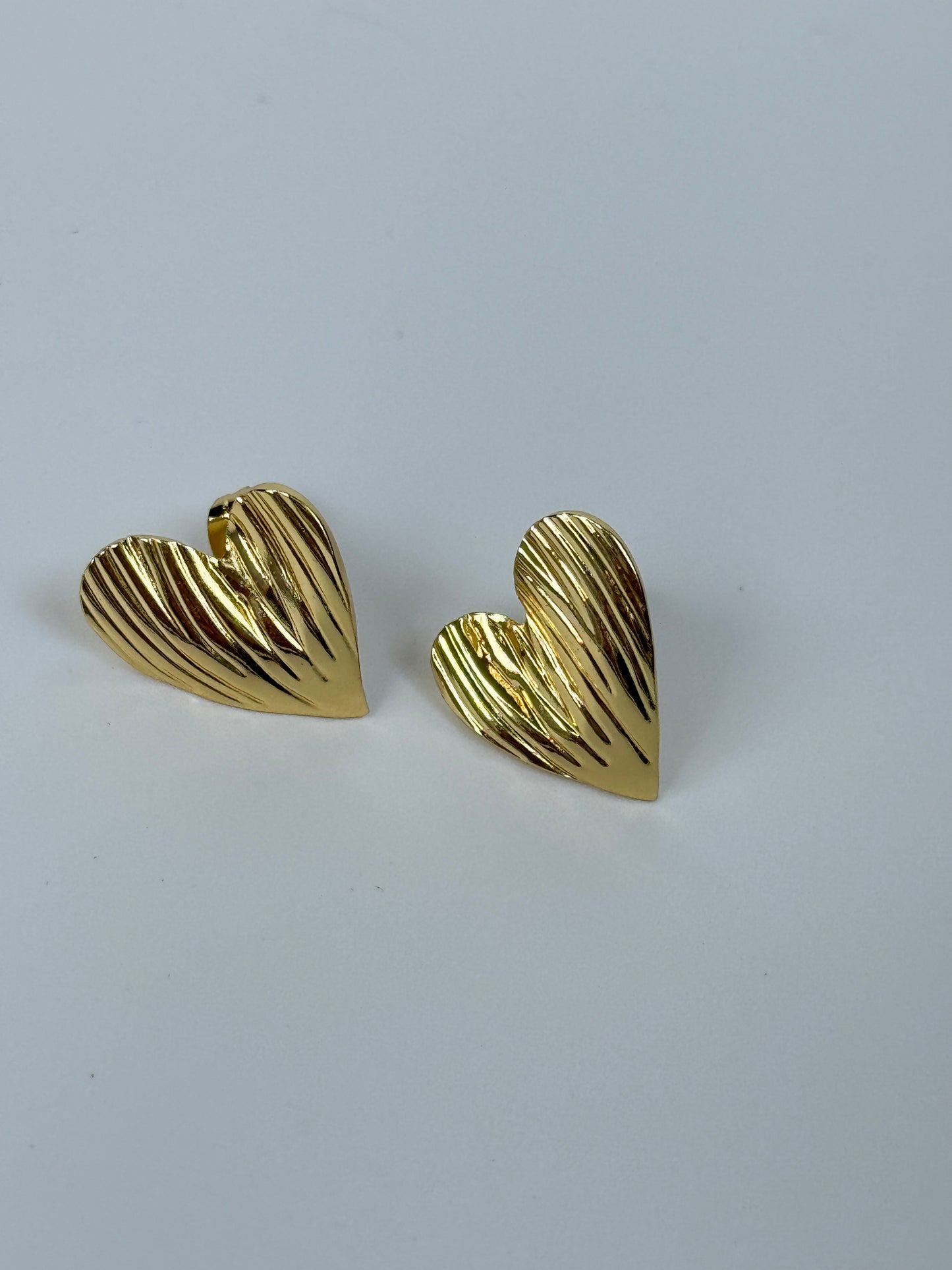 Edelstahl Herz Ohrringe